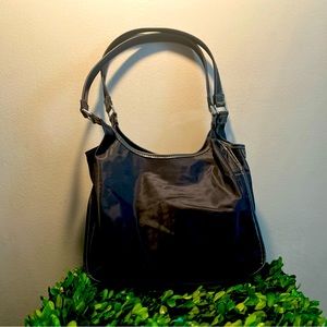Nine West black nylon tote